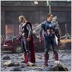 Marvel Los Vengadores : photo Chris Evans, Chris Hemsworth, Joss Whedon