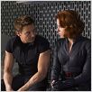 Marvel Los Vengadores : photo Jeremy Renner, Joss Whedon, Scarlett Johansson