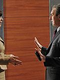 The Good Wife : photo Alan Cumming, Julianna Margulies