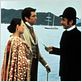 photo Buzz Kulik, Eric Idle, Julia Nickson-Soul, Pierce Brosnan
