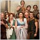 Spartacus: Dioses de la Arena : photo Jaime Murray, John Hannah, Lucy Lawless