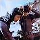 photo Charles Bronson, Jan-Michael Vincent, Michael Winner