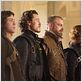 Los tres mosqueteros : photo Logan Lerman, Luke Evans, Matthew MacFadyen, Paul W.S. Anderson, Ray Stevenson