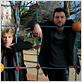 Les Adoptés : photo Denis Ménochet, Mélanie Laurent