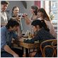 La delicadeza : photo Ariane Ascaride, Audrey Tautou, David Foenkinos, Olivier Cruveiller, Pio Marmai