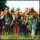 Astérix y Obélix contra César : photo Christian Clavier, Claude Zidi, Gérard Depardieu