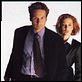 Expediente X : photo David Duchovny, Gillian Anderson, Rob Bowman