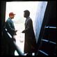 El protegido : photo Bruce Willis, M. Night Shyamalan, Samuel L. Jackson