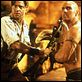 <b>Arnold Vosloo, Brendan Fraser, Stephen Sommers</b> Foto  : The Mummy Returns (El regreso de la momia)