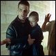 Minority Report : photo Samantha Morton, Steven Spielberg, Tom Cruise