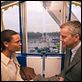 <b>Jonathan Demme, Thandie Newton, Tim Robbins</b> Foto  : La verdad sobre Charlie