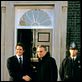 Love Actually : photo Billy Bob Thornton, Hugh Grant