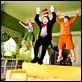 El gato : photo Dakota Fanning, Mike Myers, Spencer Breslin