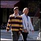 Pegado a ti : photo Bobby Farrelly, Greg Kinnear, Mark Steilen, Matt Damon, Peter Farrelly