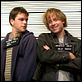 Pegado a ti : photo Bobby Farrelly, Greg Kinnear, Mark Steilen, Matt Damon, Peter Farrelly