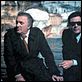 Una mujer y tres hombres (Nos habíamos amado tanto) : photo Ettore Scola, Federico Fellini, Marcello Mastroianni