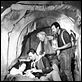 Tres padrinos : photo Harry Carey Jr., John Ford, John Wayne, Mildred Natwick