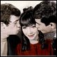 Una mujer es una mujer : photo Anna Karina, Jean-Claude Brialy, Jean-Luc Godard, Jean-Paul Belmondo