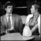 Al final de la escapada : photo Jean Seberg, Jean-Luc Godard, Jean-Paul Belmondo