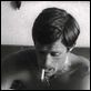 Al final de la escapada : photo Jean-Luc Godard, Jean-Paul Belmondo
