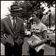 Al final de la escapada : photo Jean Seberg, Jean-Luc Godard, Jean-Paul Belmondo
