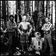 Star Wars : Episode VI - El retorno del Jedi : photo Anthony Daniels, Carrie Fisher, George Lucas, Harrison Ford, Kenny Baker