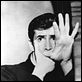 Psicosis : photo Alfred Hitchcock, Anthony Perkins