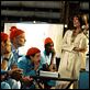 Life Aquatic : photo Anjelica Huston, Bill Murray, Wes Anderson