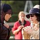 Æon Flux : photo Charlize Theron, Gale Anne Hurd, Karyn Kusama