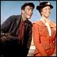 Mary Poppins : photo Dick Van Dyke, Julie Andrews, Robert Stevenson