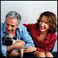 photo Claude Berri, Nathalie Baye, Pierre Arditi