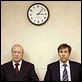 El hombre del tiempo : photo Gore Verbinski, Michael Caine, Nicolas Cage