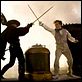 La leyenda del Zorro : photo Antonio Banderas, Martin Campbell, Rufus Sewell