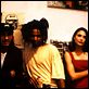 Basquiat : photo Claire Forlani, Jeffrey Wright, Julian Schnabel, Michael Wincott