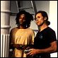 Basquiat : photo Jeffrey Wright, Julian Schnabel, Willem Dafoe