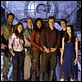 Serenity : photo Adam Baldwin, Alan Tudyk, Gina Torres, Jewel Staite, Joss Whedon