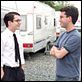 Todo está iluminado : photo Elijah Wood, Jonathan Safran Foer, Liev Schreiber