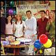 Friends : photo Courteney Cox, David Schwimmer, Jennifer Aniston, Lisa Kudrow, Matt LeBlanc