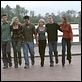 Dawson crece : photo Busy Philipps, James Van Der Beek, Joshua Jackson, Katie Holmes, Kerr Smith