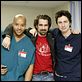 Scrubs : photo Colin Farrell, Donald Faison, Zach Braff