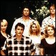 Melrose Place : photo Andrew Shue, Courtney Thorne-Smith, Daphne Zuniga, Doug Savant, Grant Show