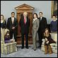 Señora Presidenta : photo Caitlin Wachs, Donald Sutherland, Ever Carradine, Geena Davis, Harry J. Lennix