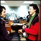 La ciencia del sueño : photo Gael García Bernal, Michel Gondry