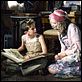 Arthur y los Minimoys : photo Freddie Highmore, Luc Besson, Mia Farrow