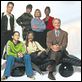 Cosas de marcianos : photo French Stewart, Jane Curtin, John Lithgow, Kristen Johnston, Simbi Khali