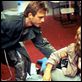 Terminator : photo James Cameron, Linda Hamilton