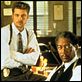 Seven : photo Brad Pitt, David Fincher, Morgan Freeman