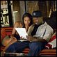 Get rich or die triyin' : photo Curtis '50 Cent' Jackson, Jim Sheridan, Joy Bryant