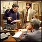 Zodiac : photo Adam Goldberg, David Fincher, Mark Ruffalo