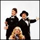 Los productores : photo Matthew Broderick, Nathan Lane, Susan Stroman, Uma Thurman